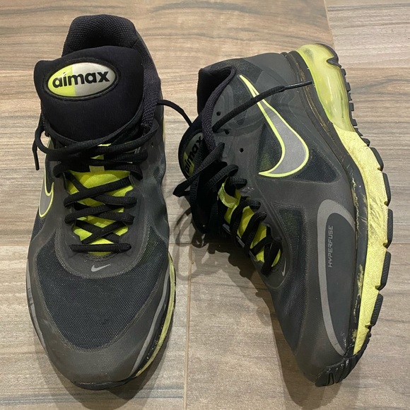 Nike Air Max Hyperfuse Alpha Sneakers, Size: 11.5